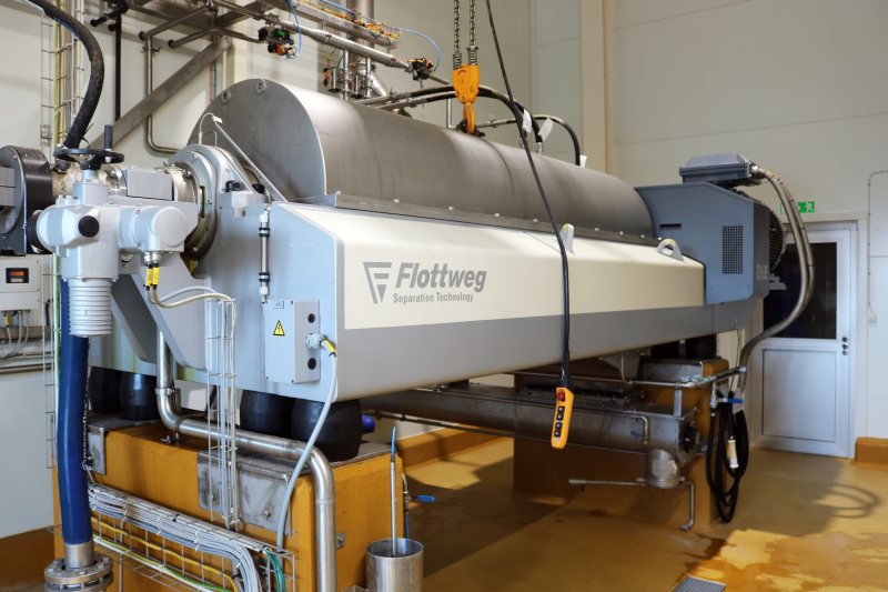 Industriezentrifugen und Bandpressen von Flottweg gewinnen aus Kartoffeln Stärke, Fasern und Protein (Bild: Flottweg).