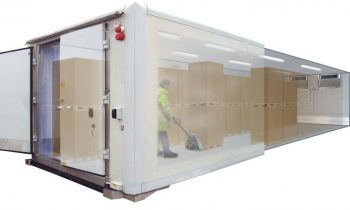 Mit mobilen Kühllagern können auch kurzfristig zusätzliche Kapazitäten geschaffen werden, ohne dass Baumaßnahmen notwendig sind (Bild: Thermobil).