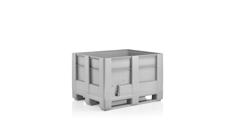 Konstruktion und Design der geschlossenen Palettenbox zielen auf Stabilität und höchstmögliche Hygiene ab (Bild: Craemer).