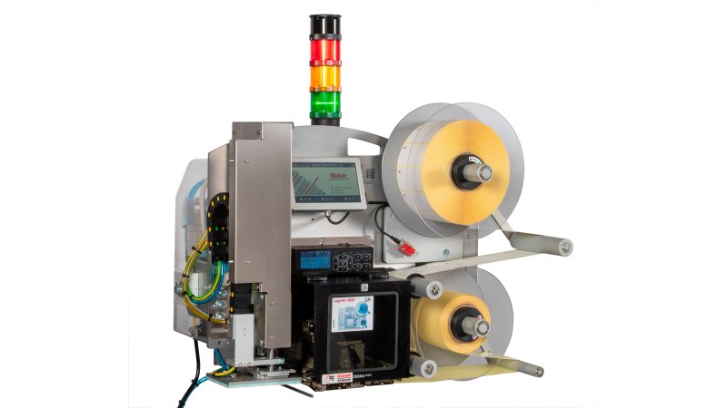 Industrie-4.0-fähiges Etikettiersystem (Bild: Bluhm Systeme).