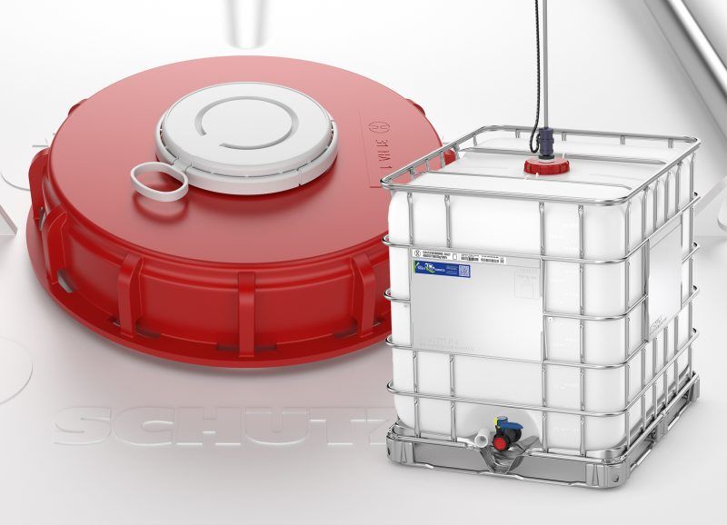 Das im Fassbereich bereits etablierte Spundverschlusssystem »Automatic Lock« ist jetzt auch für IBC erhältlich (Bild: Schütz).