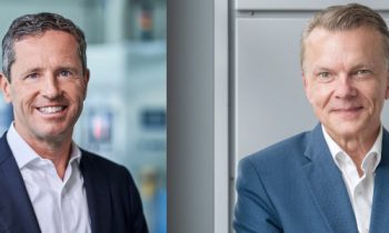 Beat Bühlmann (li.), Verwaltungsratspräsident bei der Ferrum-Gruppe, und Martin Resch, Geschäftsführer der KHS Gruppe (Bilder: KHS).