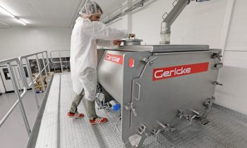 Doppelwellenmischer für pulverförmige Stoffe (Bild: Gericke).