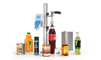 Can-Piercer und Gasanalysator bilden ein perfektes Team bei der Qualitätskontrolle von Getränken (Bild: Witt).