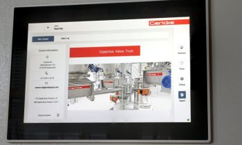 Dosiersteuerung mit Bedienpanel (Bild: Gericke).