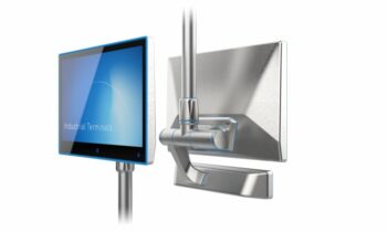 Der neue Panel-PC in Edelstahl wurde für die Anforderungen hygienesensibler Produktionsbereiche entwickelt (Bild: ads-tec).