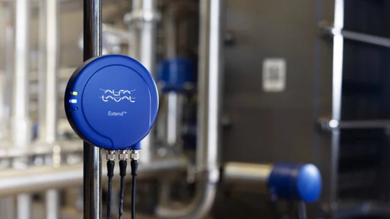 Der Wärmetauscher-Zusatz trägt zur Verlängerung der Reinigungsintervalle in Molkereien bei (Bild: Alfa Laval).