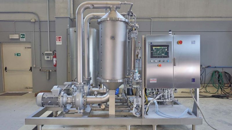 Die Keramikmembran-Crossflowfilter sind in Deutschland über Defratec erhältlich (Bild: Enomeccanica Bosio).