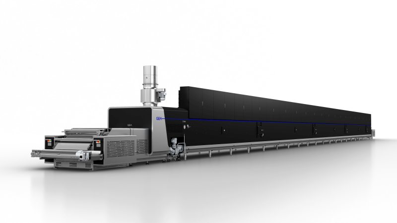 Der neue elektrische Tunnelofen senkt den Energieverbrauch beim industriellen Backen (Bild: GEA).