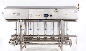 Das Hygienic Design der Reinigungs- und Abfüllanlagen für Kegs wurde weiter optimiert (Bild: m+f).