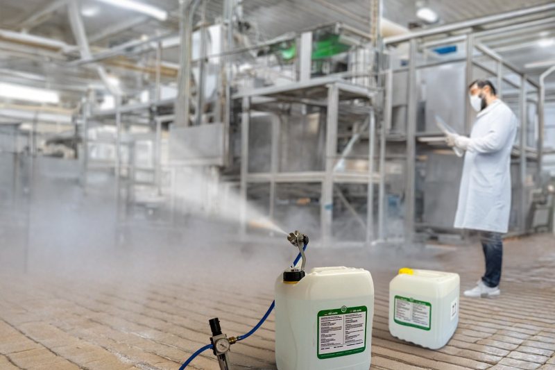 Mit dem induktiven Luftverteiler lässt sich die Desinfektion automatisieren (Bild: Stadler).