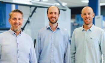 V.l.: Timo Kollmann, Jonas Beck und Simon Beck (Bild: Hugo Beck).
