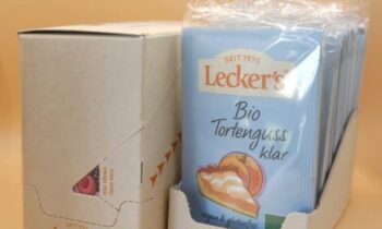 Die regalfertige Verpackung verbessert die Sichtbarkeit der Produkte (Bild: Baypack).