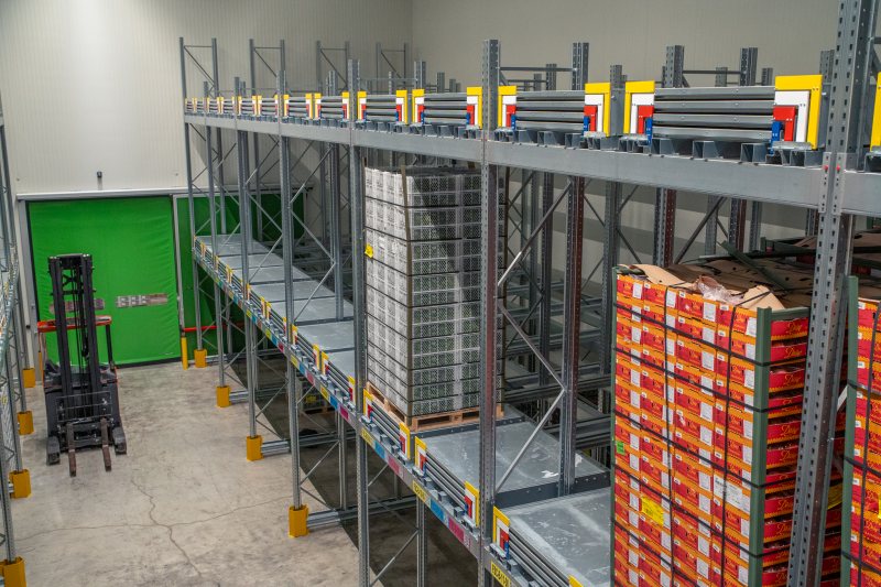 Mit dem neuen Einschubregalsystem konnte die Lagerkapazität um 550 % gesteigert werden (Bild: Dexion).