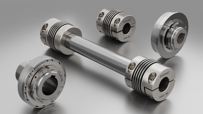 Die zuverlässigen Kupplungslösungen für anspruchsvolle Anwendungsbereiche in der Getränke- und Lebensmittelindustrie vereinen hygienegerechtes Design mit technischer Präzision (Bild: Enemac).