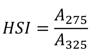 Berechnung des HSI