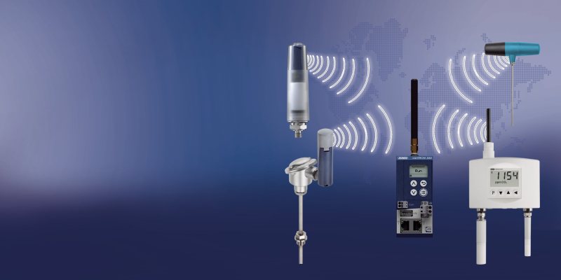 Dank des Funksystems »Wtrans T-Ex« entfallen aufwendige Verkabelungen (Bild: Jumo).