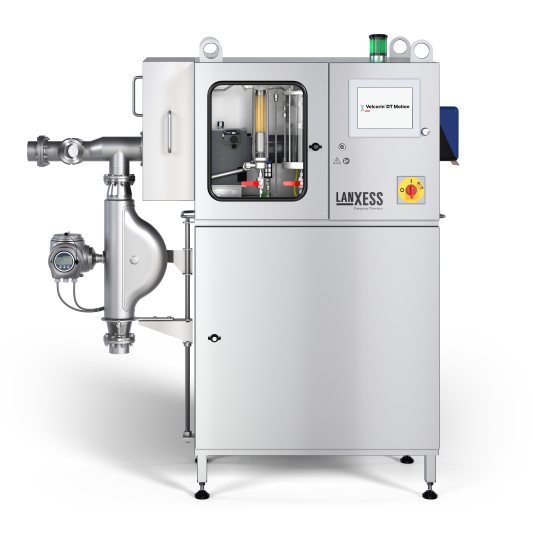 Die überarbeitete Dosieranlage bietet einen höheren Automatisierungsgrad (Bild: Lanxess).