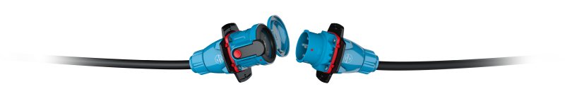 Steckverbindungen der Reihe »Decontactor DSN« decken den gesamten Bedarf an industriellen Stromanschlüssen ab, inklusive großer Auswahl an Optionen und Montagemöglichkeiten (Bild: Marechal).