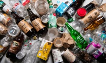 Gängige Getränkeverpackungen und Verschlüsse aus Glas, Kunststoff, Karton und Aluminium: Die PPWR zwingt zum Umdenken bei Verpackung und Entsorgung (Bild: Schäfer).