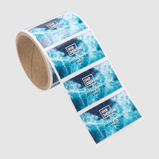 »Ocean Action«-Etiketten enthalten 85 % rezyklierte Kunststoffabfälle ...