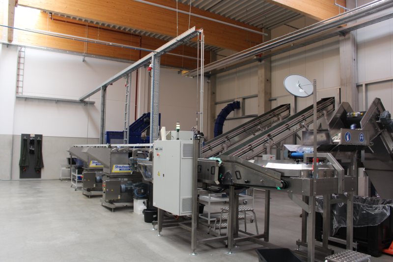 Die Entwässerung der Restflüssigkeiten erfolgt sauber und sicher über den »Liquidrainer« (Bild: Strautmann).