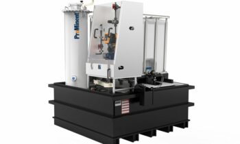 Die neue Dosier- und Entleerungsstation (Bild: ProMinent).