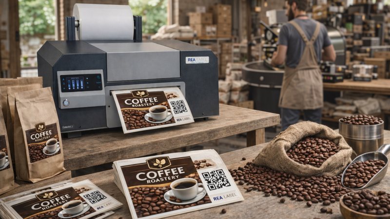 Der Drucker liefert hochwertige Farbetiketten in kleinen bis mittleren Auflagen (Bild: REA).