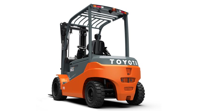 Messe-Highlight neuer Elektro-Gegengewichtsstapler (Bild: Toyota Material Handling).