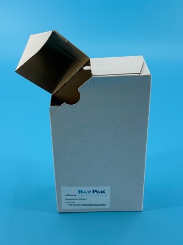 Die Schüttbox verfügt über eine wiederverschließbare Ausschüttecke für die saubere Entnahme schüttfähiger Lebensmittel (Bild: BayPack).