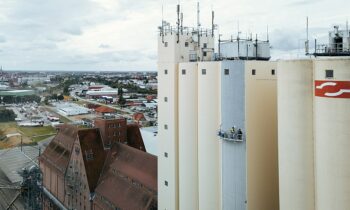 Betoninstandsetzung schützt Siloanlagen vor Feuchtigkeit, Korrosion und Verschleiß (Bild: BeKor).