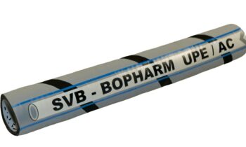 Der Schlauch aus hygienischen Werkstoffen ist elektrisch ableitfähig und vakuumfest (Bild: Boni).