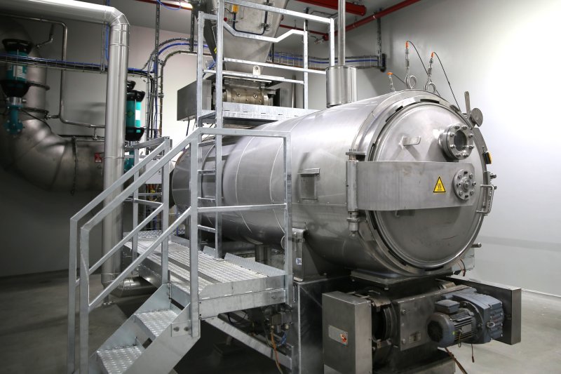 Auf die Keimreduzierungsanlage in der Produktionshalle 12 soll im nächsten Jahr eine neue Mahlanlage folgen (Bild: Kräuter Mix).