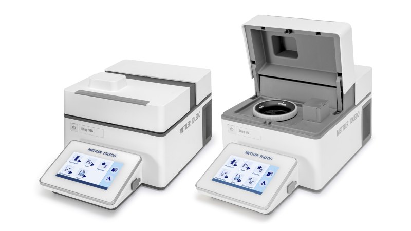Die UV/Vis-Spektrophotometer kombinieren Spektrenscans, Farbmessungen und Wasseranalysen in einem kompakten Laborgerät (Bild: Mettler Toledo).