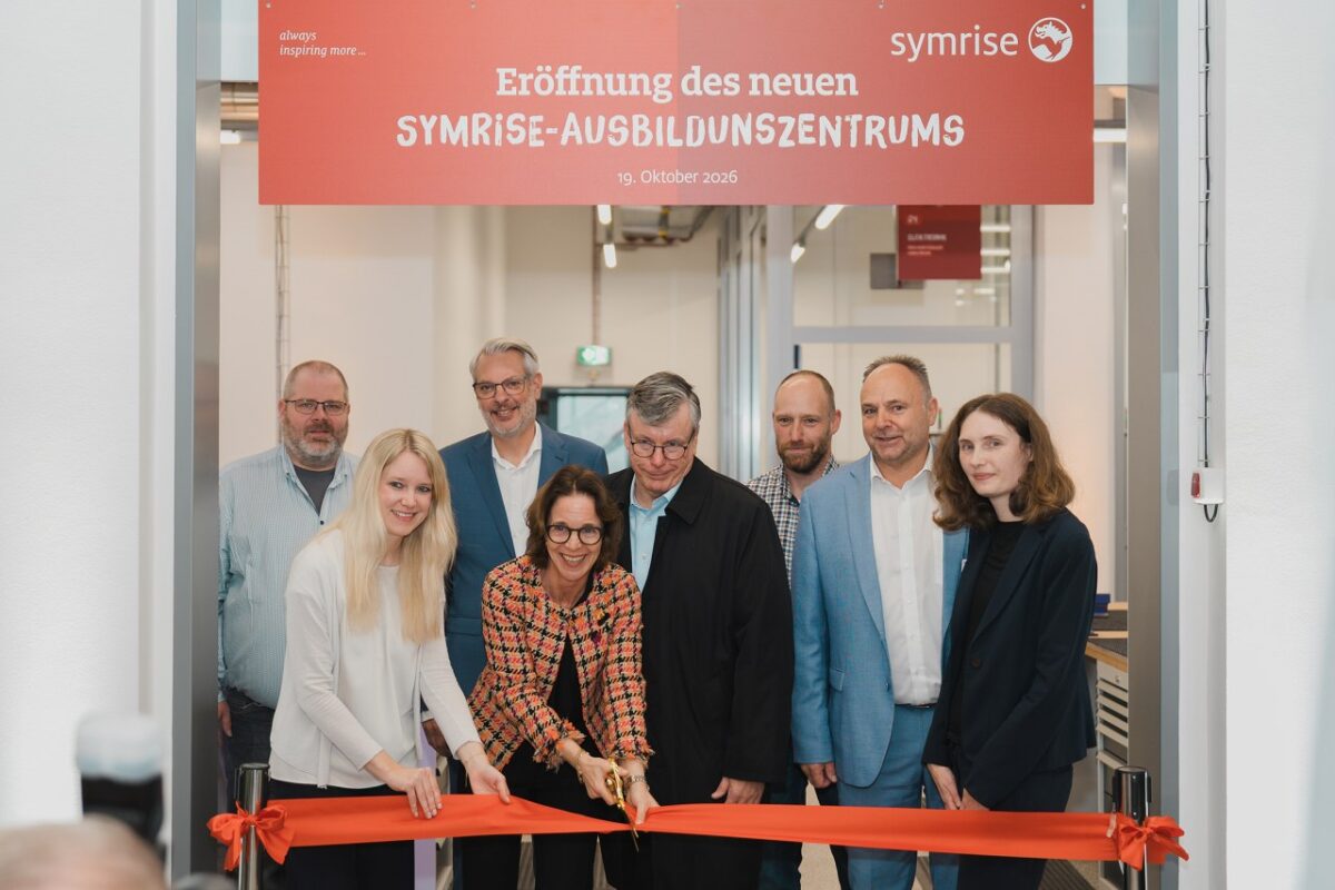 Eröffnung des Ausbildungszentrums (Bild: Symrise).