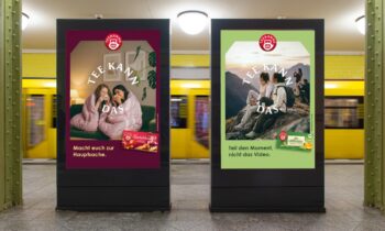 Beispielmotive aus der Kampagne (Bild: Teekanne).